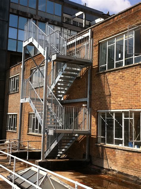 metal fire escape fabrication|residential fire escape systems.